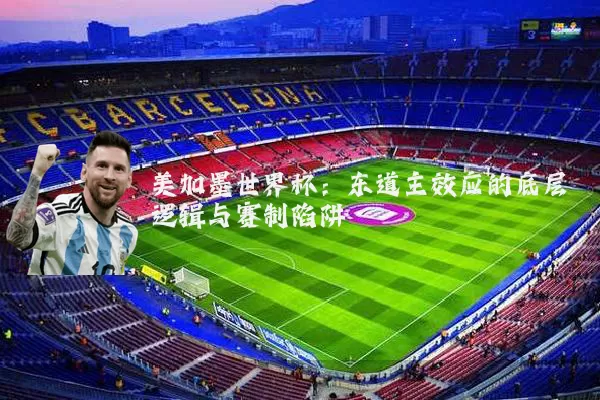 美加墨世界杯:东道主效应的底层逻辑与赛制陷阱